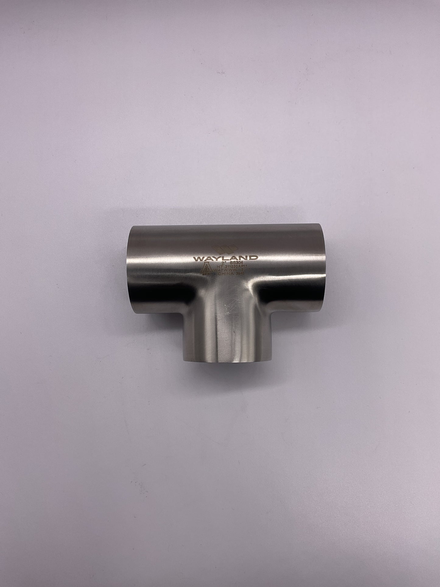 4” Weld In Tee 304 Stainless .083" wall Tube