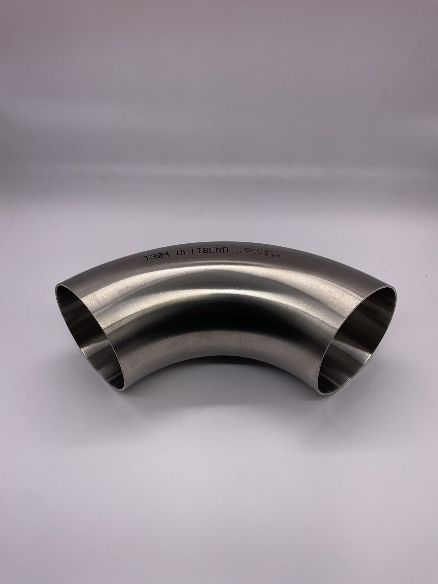 4” Polished 90° Elbow Tube