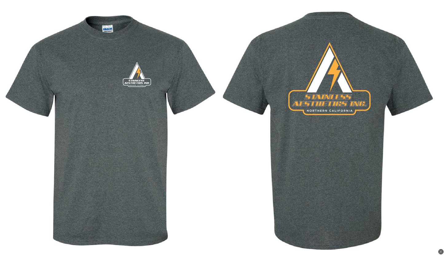 Stainless Aestehtics Short Sleeve Shirt (Heather Grey)