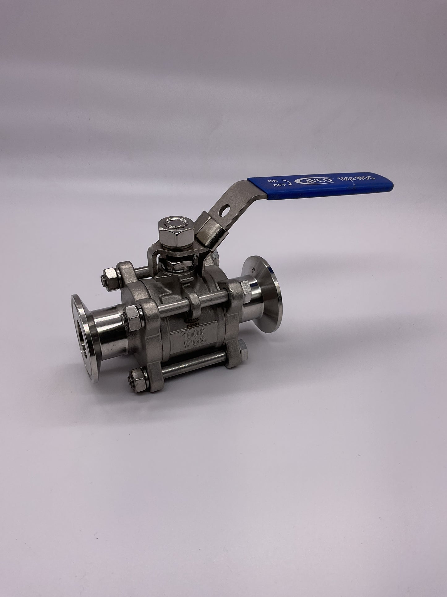 Avco 1” Tri-clover Ball Valve 316