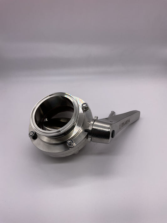 Wayland 3” Tri-clover Butterfly Valve with Vitan seats