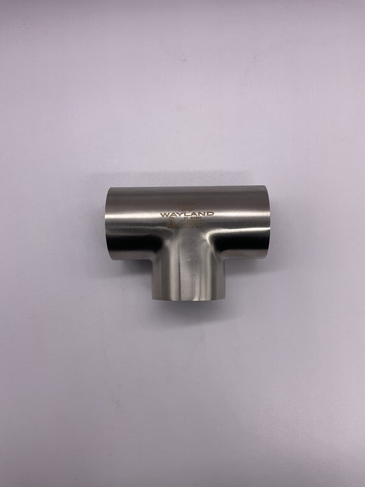 4” Weld In Tee 304 Stainless .083" wall Tube