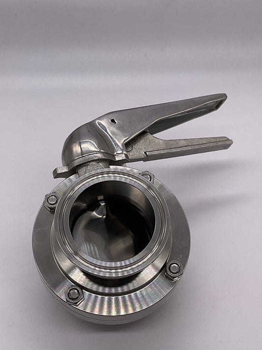 2” Butterfly Tri-clover with Vitan Seats