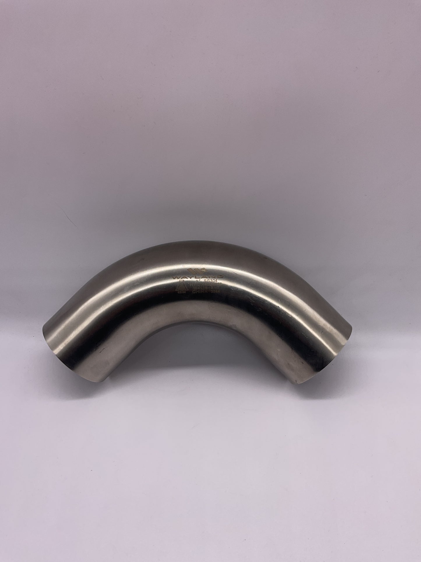 3” Polished 90° Elbow Tube