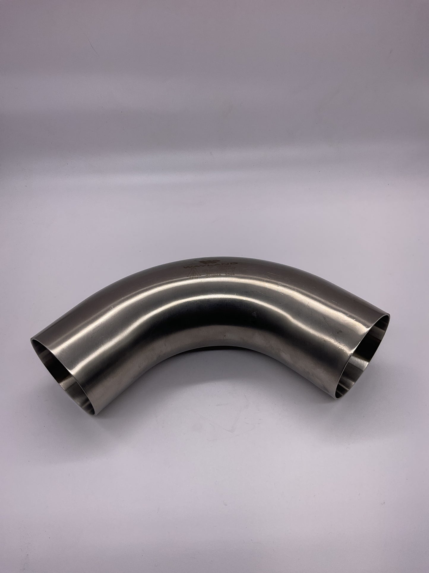 3” Polished 90° Elbow Tube