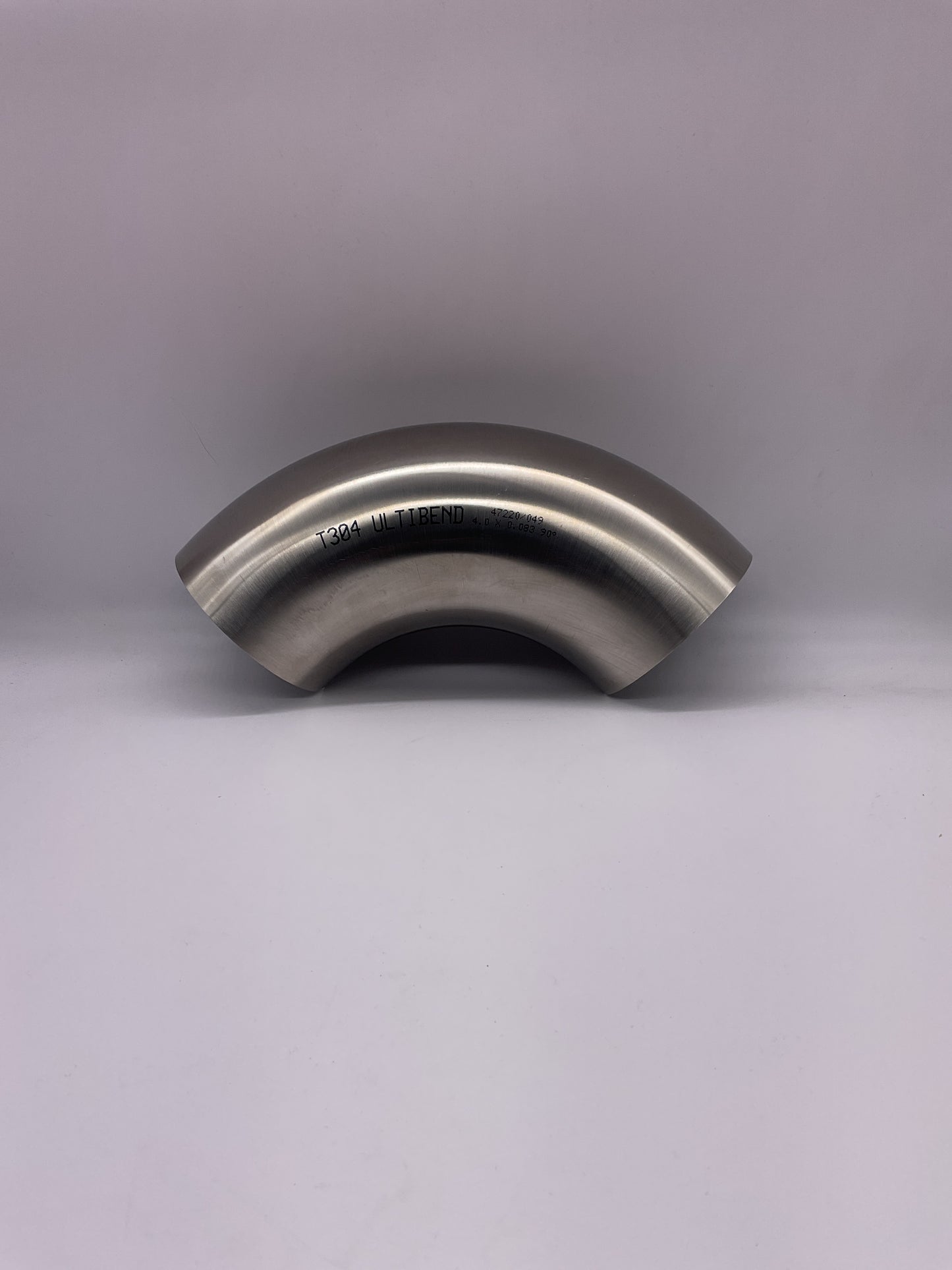 4” Polished 90° Elbow Tube