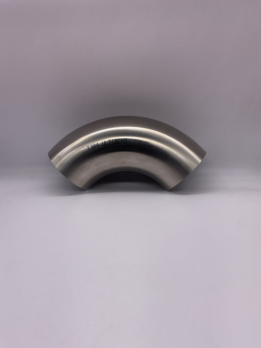 4” Polished 90° Elbow Tube