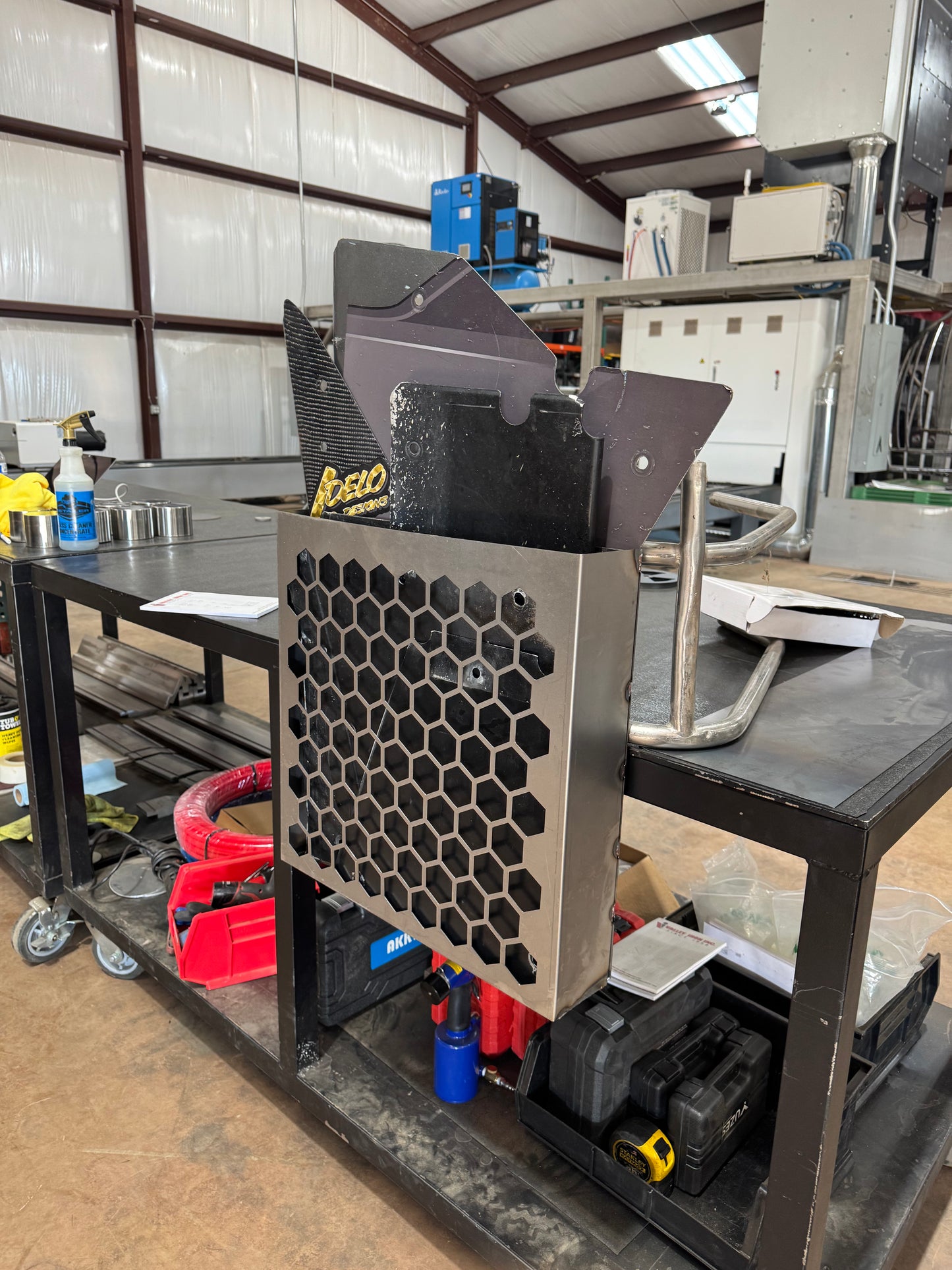 Sprint Car Wash Side Panel Wash Box