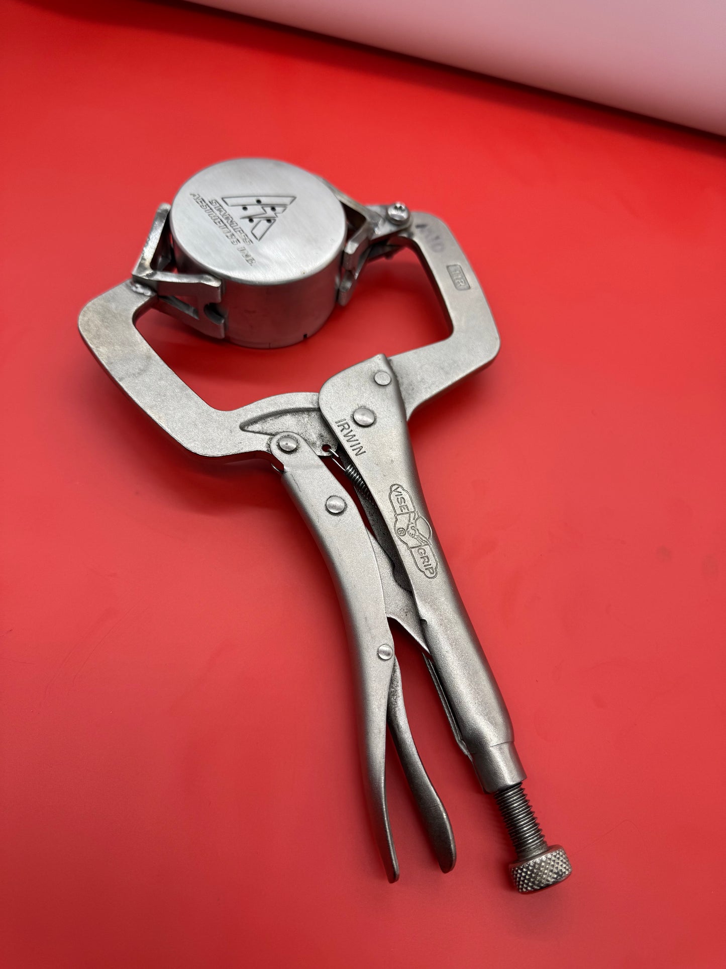 1.5"-4" Medium Slim Stainless Tube Fit-Up Clamps V.2