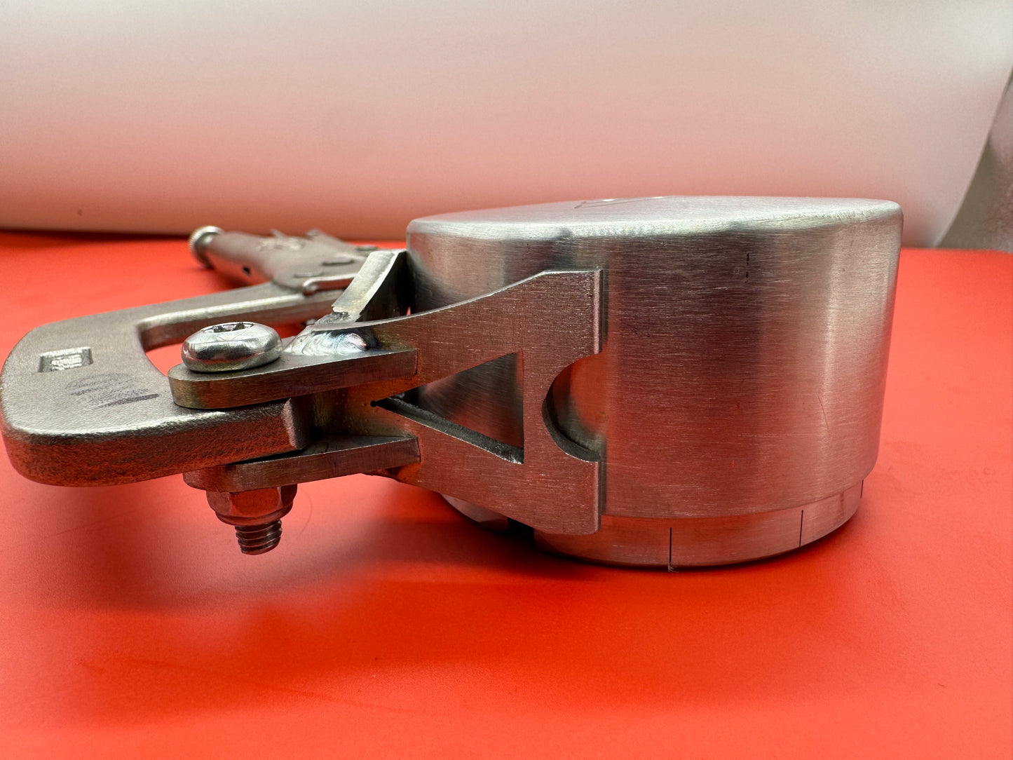 1.5"-4" Medium Slim Stainless Tube Fit-Up Clamps V.2