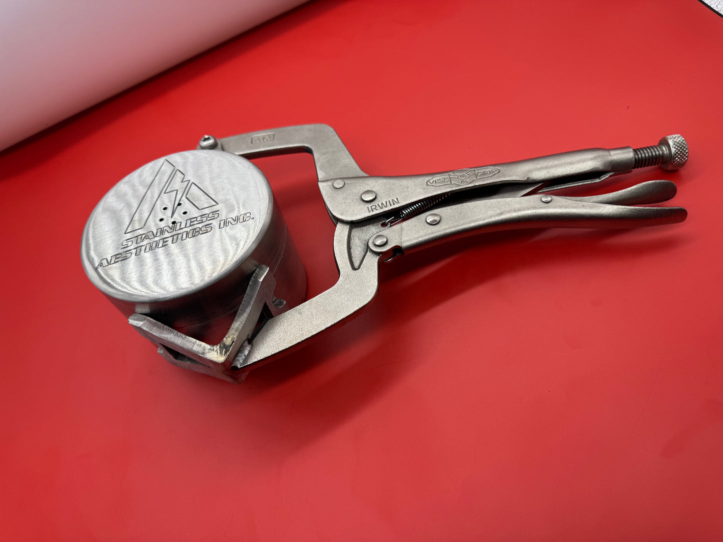 2.5"-5" Stainless Large Tube Fit-Up Clamps V.2