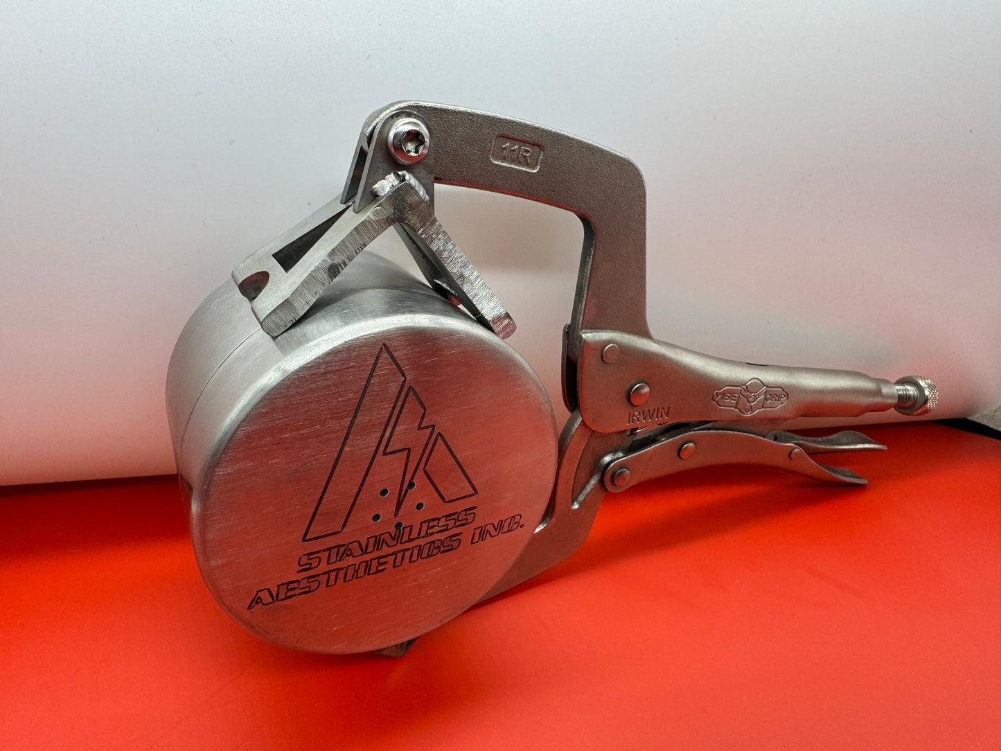 2.5"-5" Stainless Large Tube Fit-Up Clamps V.2