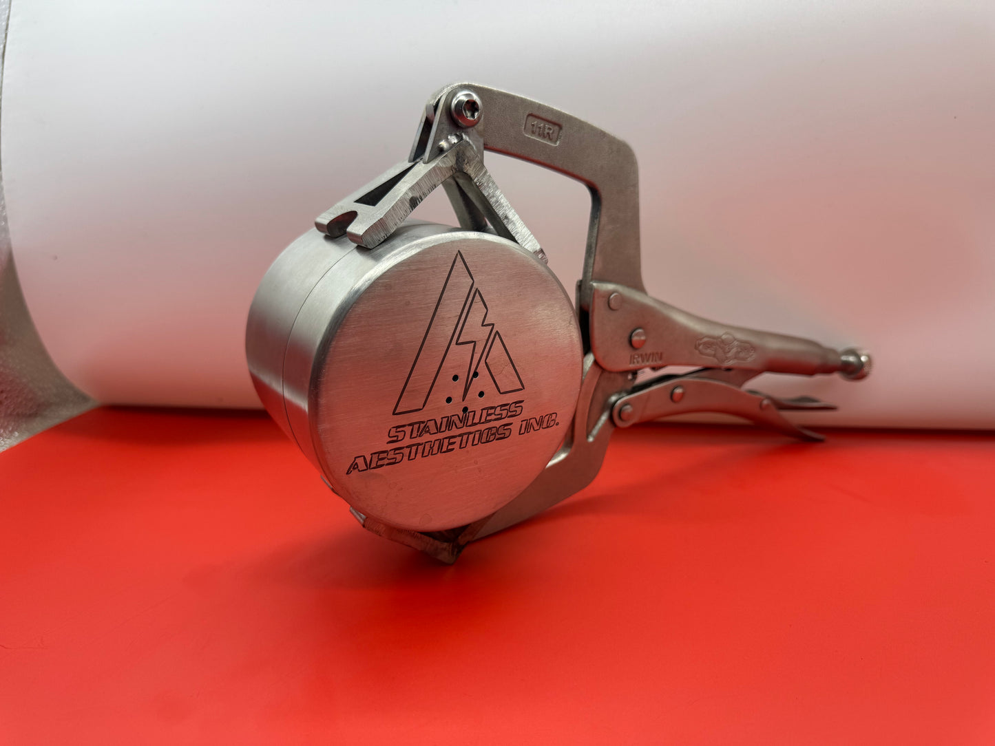 2.5"-5" Stainless Large Tube Fit-Up Clamps V.2