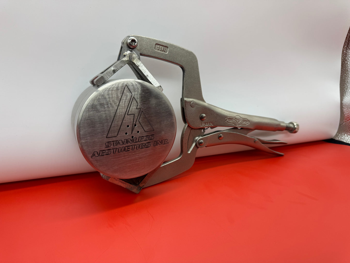 2.5"-5" Stainless Large Tube Fit-Up Clamps V.2